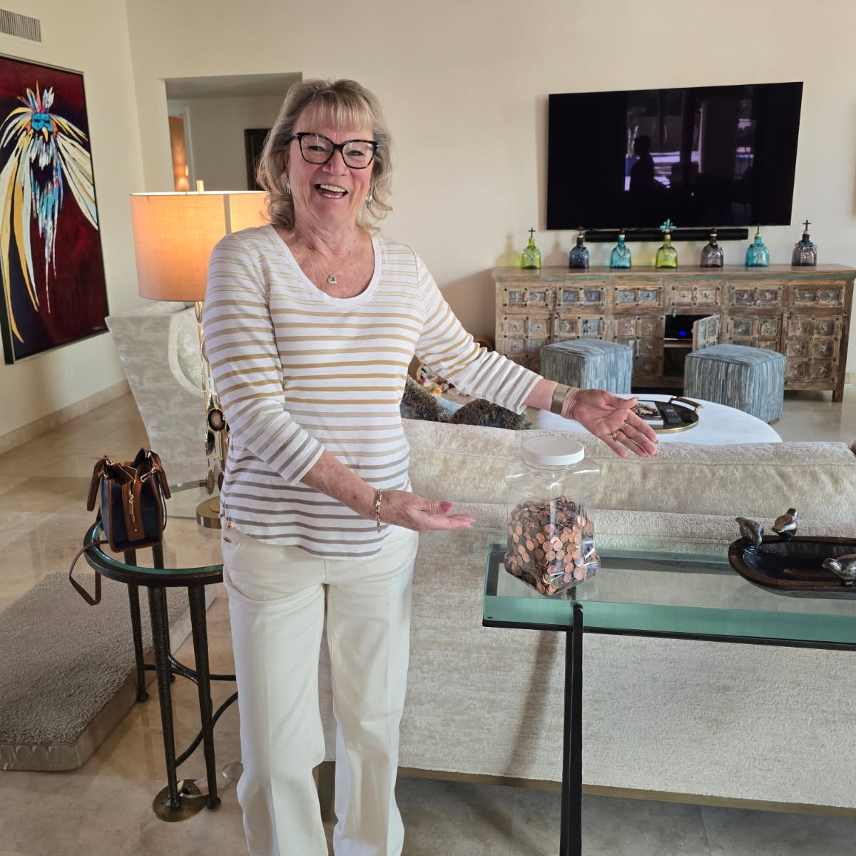 donate unused pennies