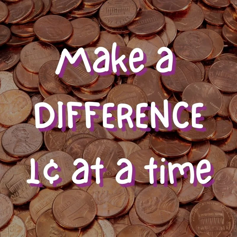 donate pennies donate unused pennies for a good cause