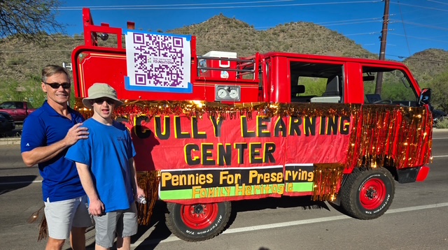 scully learning center at cave creek parade